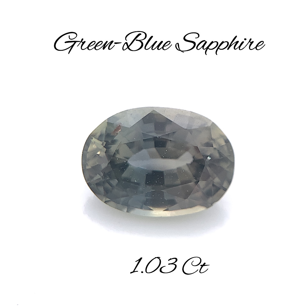 Natural Green Blue Sapphire SP180