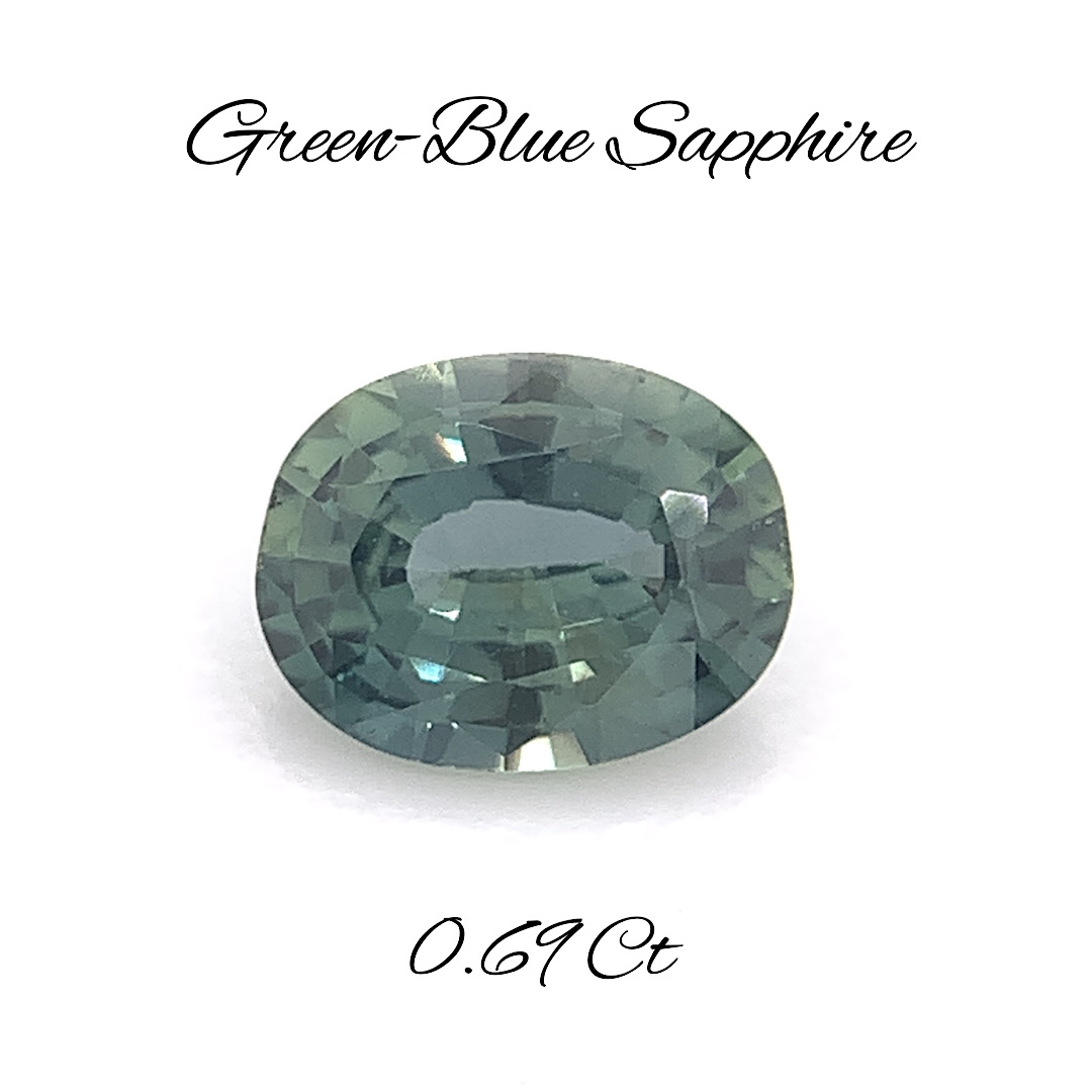 Natural Green Blue Sapphire SP184