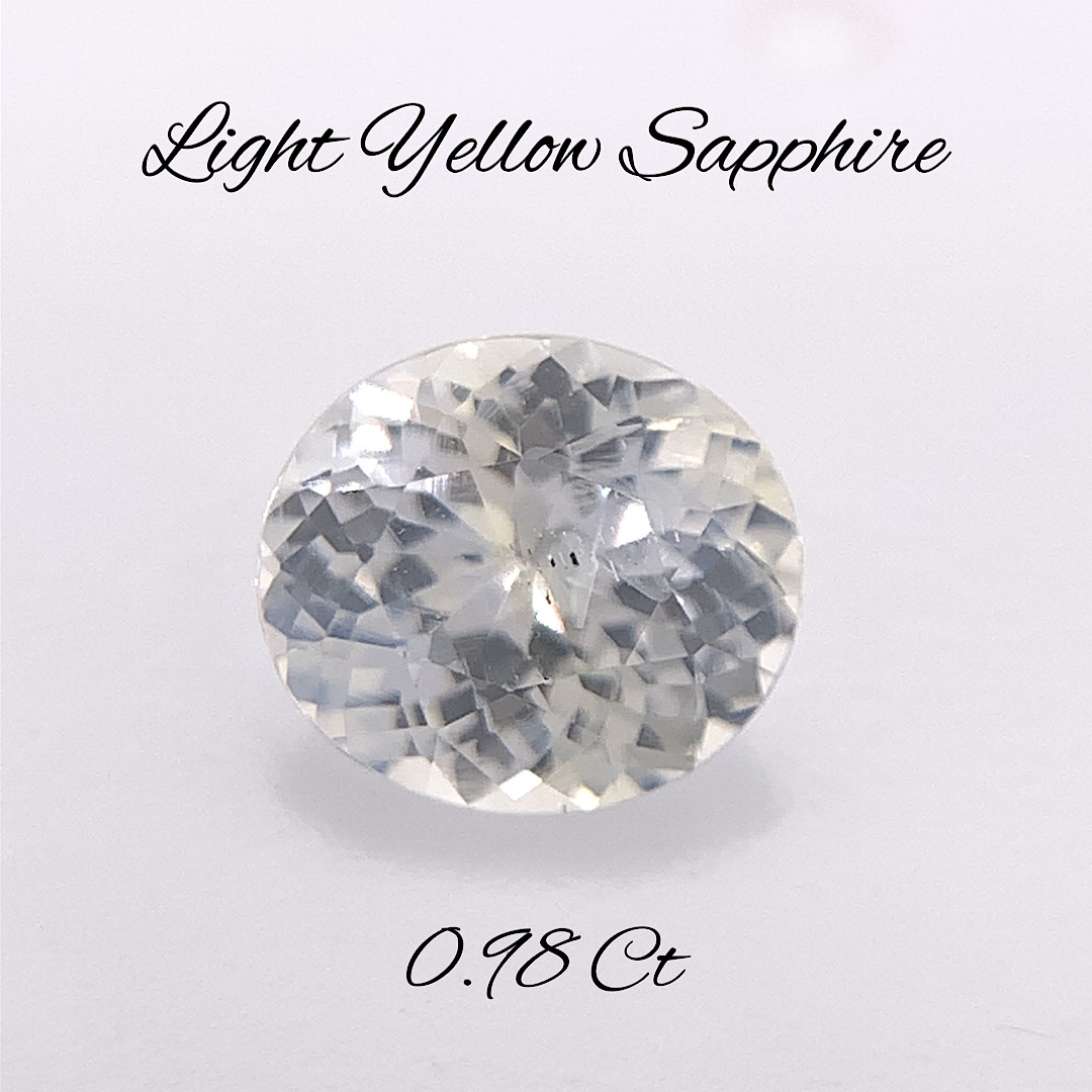 Natural Light Yellow Sapphire SP200