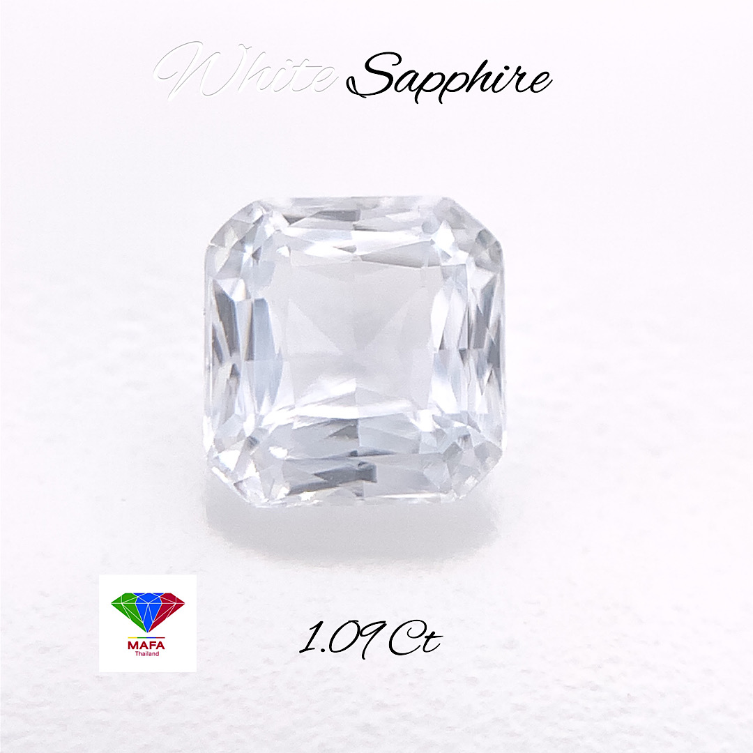 Natural White Sapphire SP244