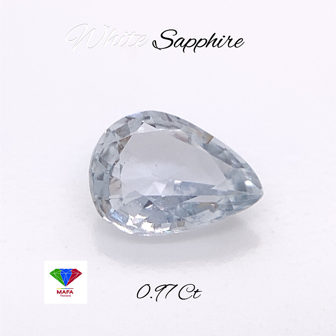 Natural White Sapphire SP245