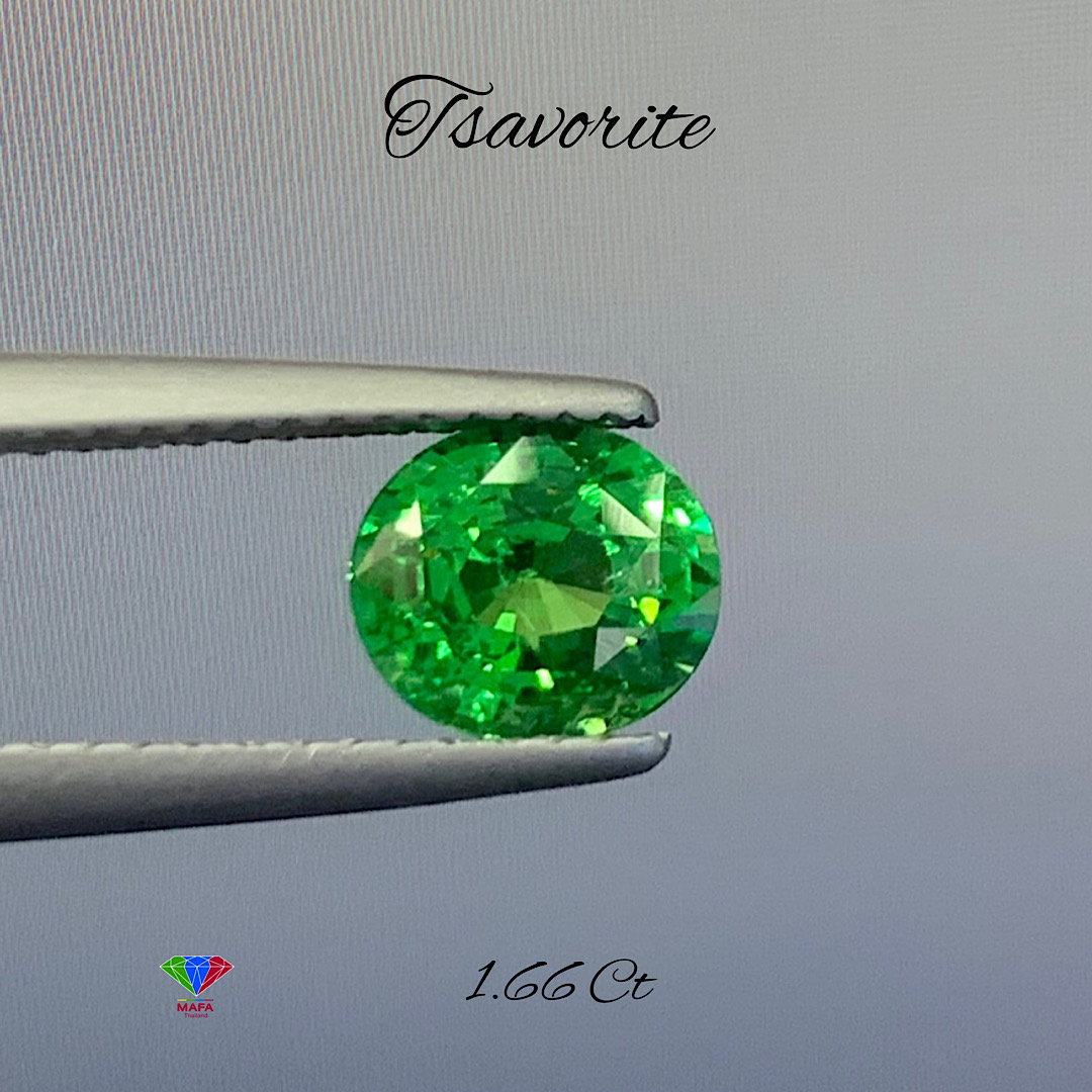 Natural Green Tsavorite Garnet TS013