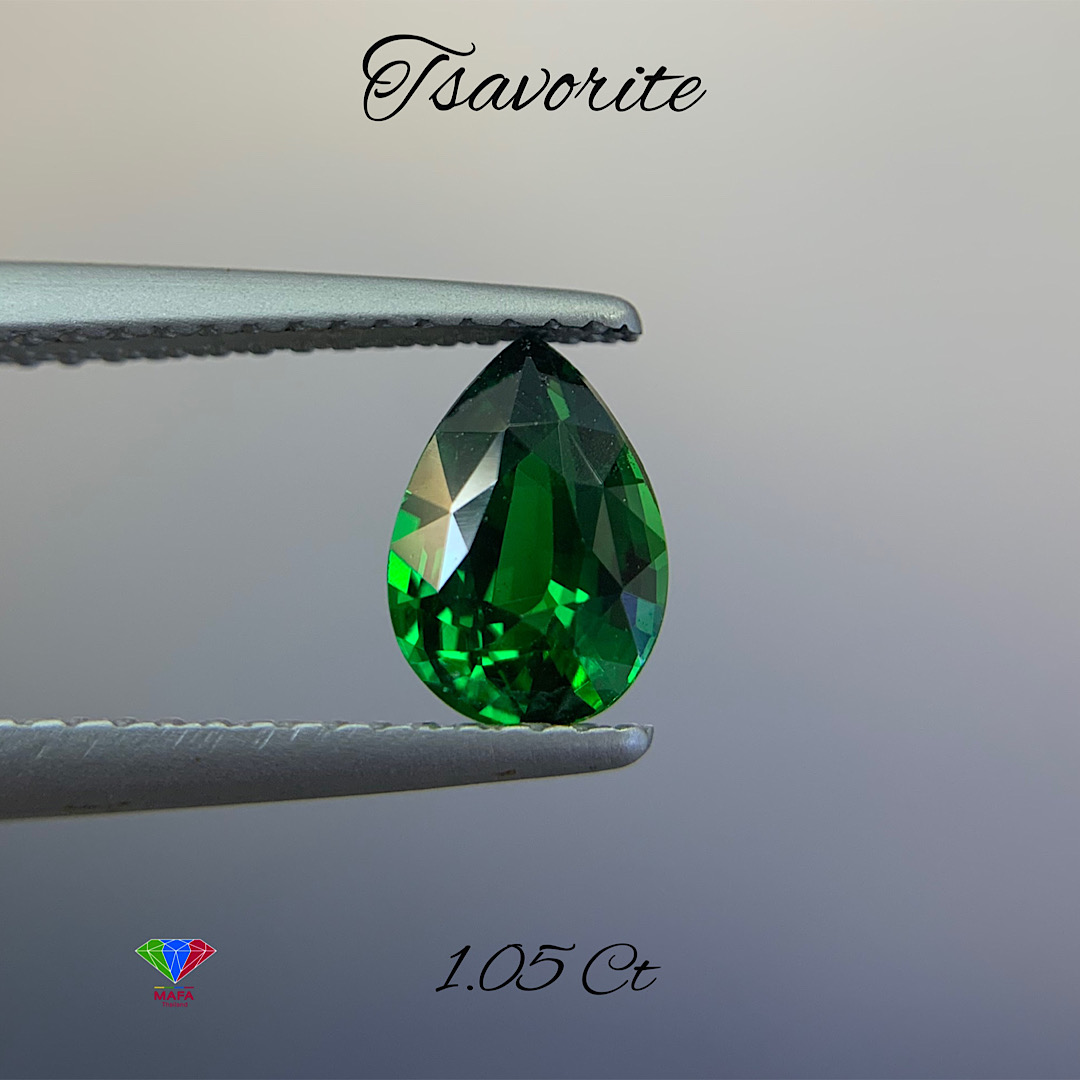 Natural Green Tsavorite Garnet TS006