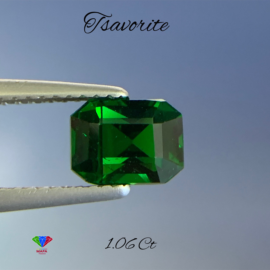 Natural Green Tsavorite Garnet TS021