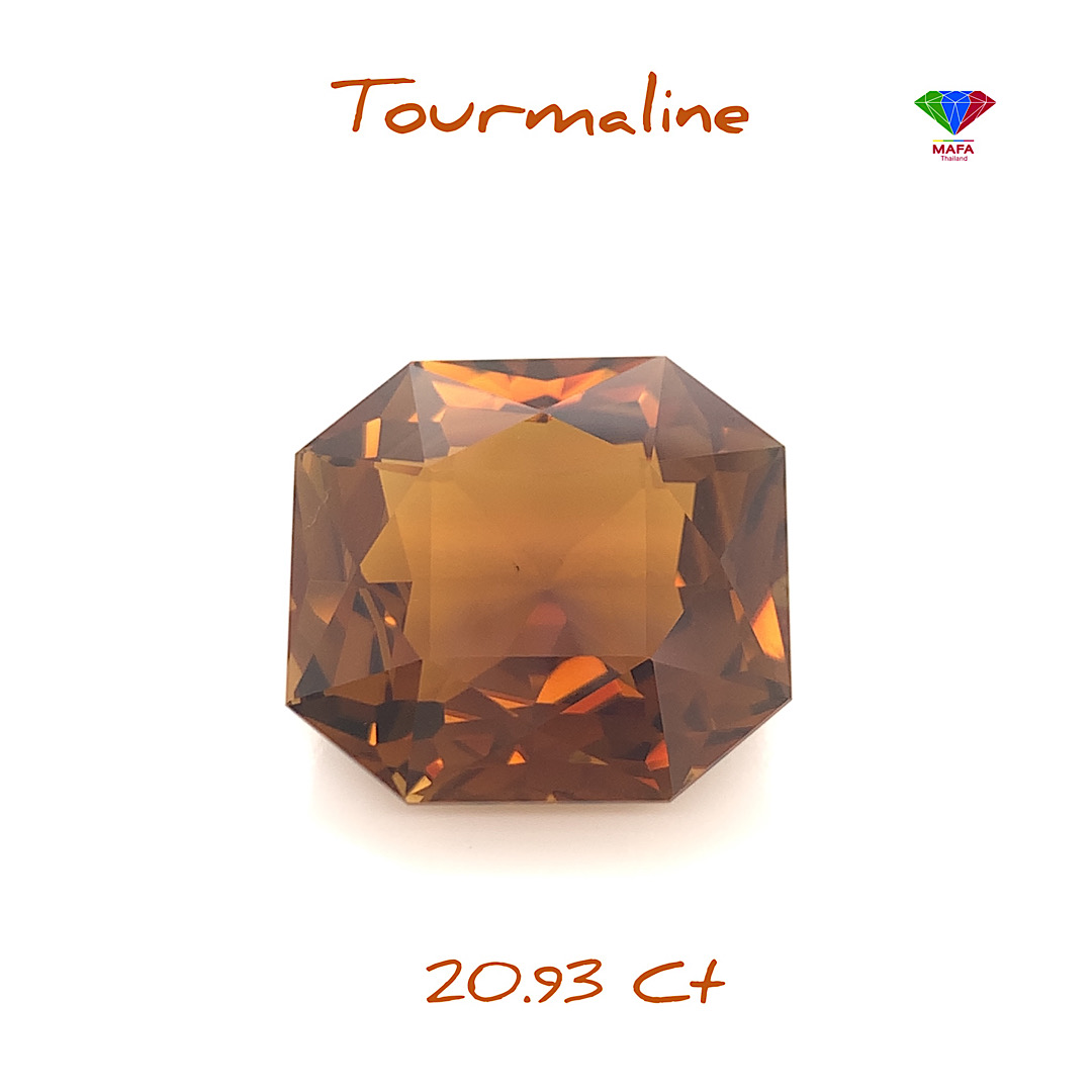 Natural Fancy Honey Tourmaline TO001