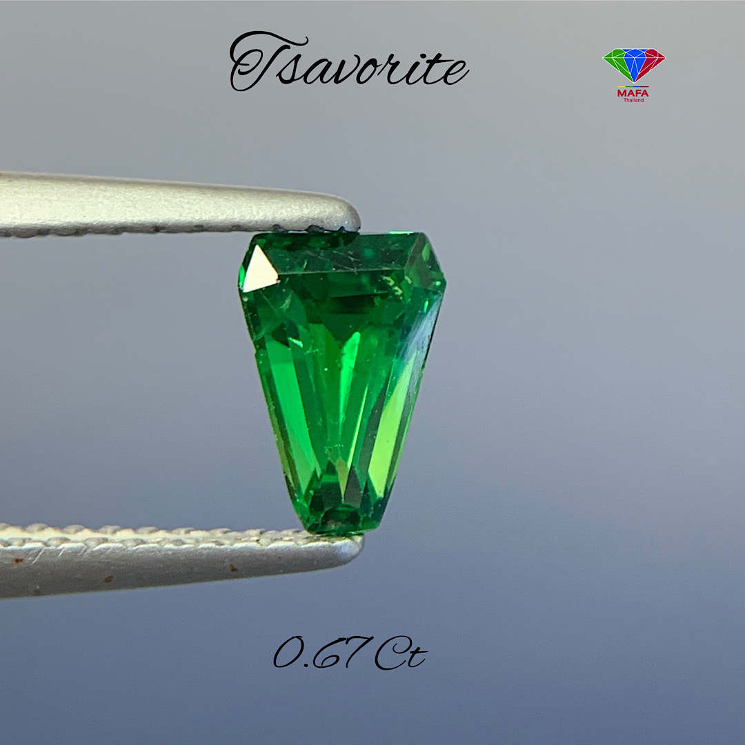 Natural Green Tsavorite Garnet TS028