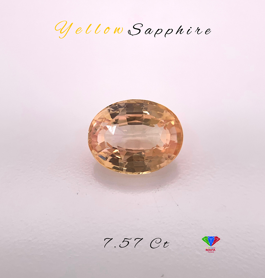 Natural Yellow Sapphire SPV001